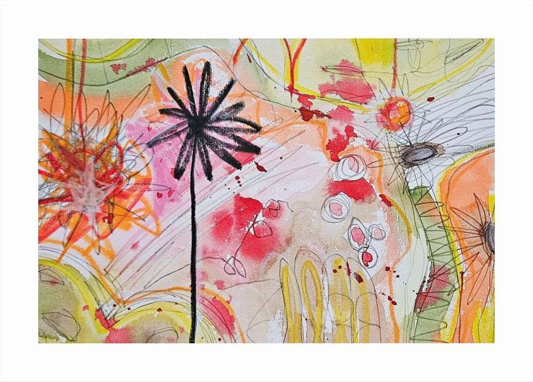 Postkarte LEBEN Vorderseite