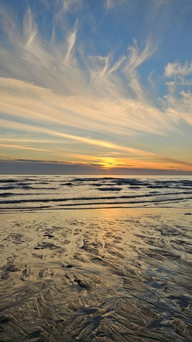 Sonnenuntergang auf Sylt