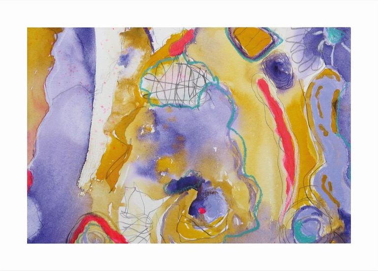 Postkarte DIE WOLKE Vorderseite